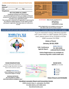 MARLCNA XLI REG FRONT